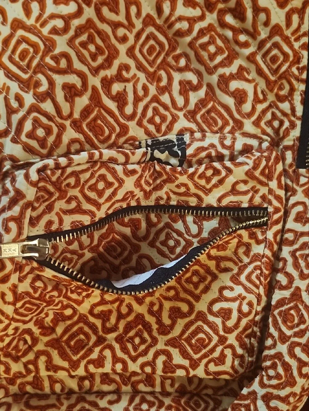 Karma Highway Orange Patterned Women's Backpack